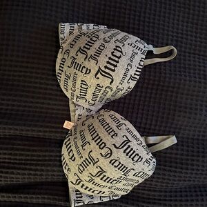 Juicy Couture Monochrome Script Bra